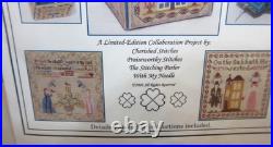HTF Cherished Stitches A PETIT SAMPLING ETUI Box CCS KIT with Finishing KIT