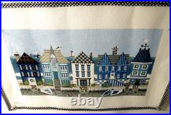 HTF Melissa Shirley SEASIDE HOUSES Needlepoint KIT