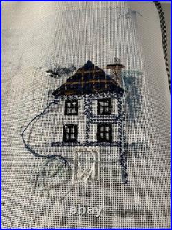 HTF Melissa Shirley SEASIDE HOUSES Needlepoint KIT