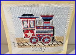 HTF Raymond Crawford AMERICAN TRAIN Needlepoint KIT