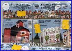 HUGE LOT OF 17 NMI Needlemagic Stitch A Village Counted Cross Kits Vintage HTF