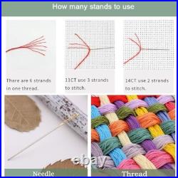 Happy Forever 11CT Stamped Cross Stitch, 12 Zodiac Signs Set, 14''X16'' For Each