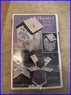Haunted Needle House cross stitch kit with charm / NewithSealed by Charland Design