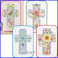 Herrschners Seasonal Crosses Set Stamped Cross-Stitch