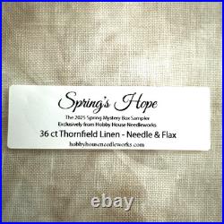 Hobby House Needleworks 2025 Spring Mystery Box Sampler Kit Exclusive New Hobby House Needleworks 2025 Spring Mystery Box Sampler Kit Exclusive New