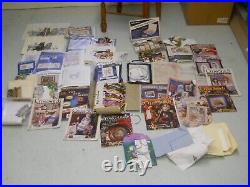 Huge Lot Vintage Cross Stitch & Crafting Kits Plus Lots Of Embroidery Thread