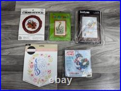 Huge Needlepoint Cross Stich Craft Dimensions Bucilla Canvas Embroidery Kit Lot