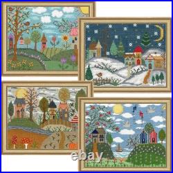 Imaginating Inc. Sweet Seasons Set Counted Cross-Stitch Kit