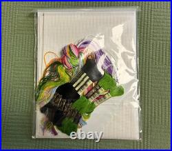 Imaginating Stained Glass Cross Stitch Spring, Summer, Autumn, Fall Set of 4