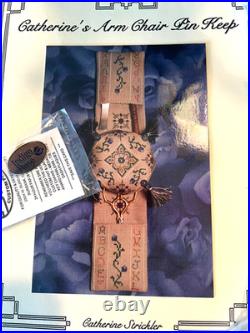 Indigo Rose- Catherine's Arm Chair Pin Keep Class Kit