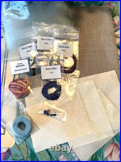 Indigo Rose- Catherine's Arm Chair Pin Keep Class Kit