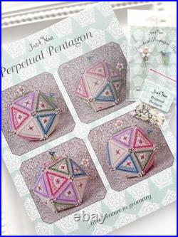JUST NAN Perpetual Pentagon + Embellishment Pack Pin OOP RARE