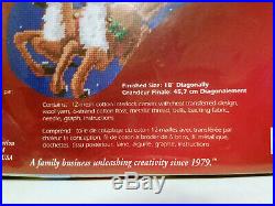 Janlynn 023-0213 Needlepoint UP UP AND AWAY Christmas Stocking Kit Rossi Sealed