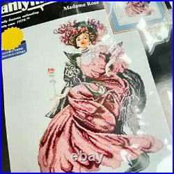 Janlynn #44-40 MADAME ROSE Counted Cross Stitch Kit NEW Sealed RARE 1998