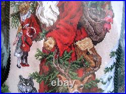 Janlynn Christmas Counted Cross Stocking KIT, FOREST FRIENDS, 125-260, Giampa, 19