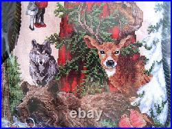 Janlynn Christmas Counted Cross Stocking KIT, FOREST FRIENDS, 125-260, Giampa, 19