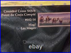 Janlynn Cross Stitch Kit Les Mages (Magi) Wisemen #102-14 SEALED NEW Free ship