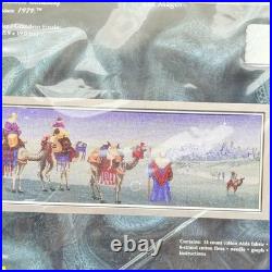 Janlynn Cross Stitch Kit Les Mages (magi) wisemen Rare Vintage 2000