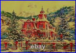 Janlynn Platinum Collection ROCKY MOUNTAIN CHRISTMAS Counted Cross Stitch Kit