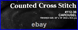 Janlynn Teresa Wentzler CAROUSEL Counted Cross Stitch Kit 112-36 NIP U. S. A