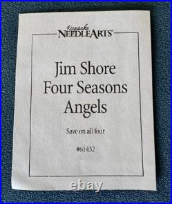 Jim Shore Four Seasons Angels 9x15 Counted Cross Stitch Kit Complete Set NIP