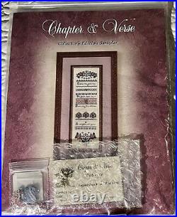 Just Nan Chapter And Verse Patience Sampler Kit Collectors Edition #287 Of 3000