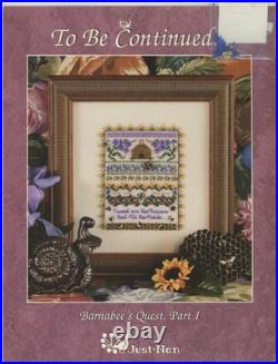 Just Nan Cherish Barnabee's Quest Parts 1, 2 & 3 with Embellishments Patterns