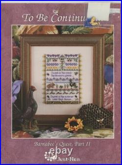 Just Nan Cherish Barnabee's Quest Parts 1, 2 & 3 with Embellishments Patterns