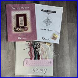 Just Nan Cross Stitch Kit Star of Wonder Class Project Complete Charms Silk