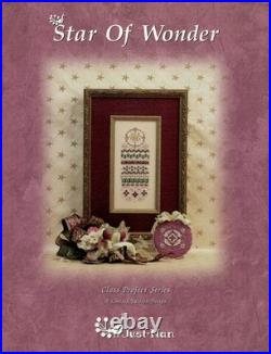 Just Nan Cross Stitch Kit Star of Wonder Class Project Complete Charms Silk