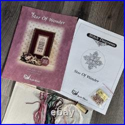 Just Nan Cross Stitch Kit Star of Wonder Class Project Complete Charms Silk