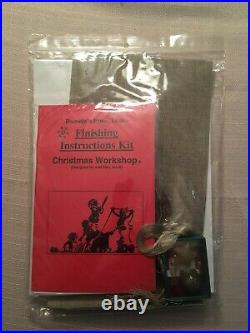 Just Nan Silver Needle Exclusive Christmas Workshop Cross Stitch Kit & Finishing