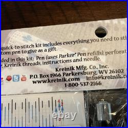 Kreinik cross stitch Stitch-A-Pen Kits Lot Of 11 New In Package
