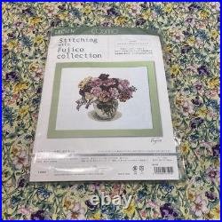 LECIEN Cross-stitch Embroidery Kit Fujico Collection Multi Rose Arrangement New
