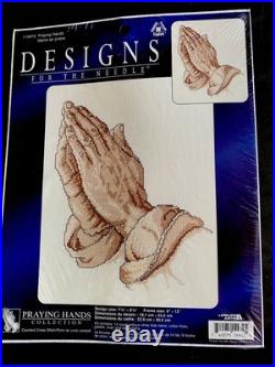LOT7 NEW VTG CROSS STITCH KITS Dimensions Designs, Hometown, JanLynn Baby Hugs