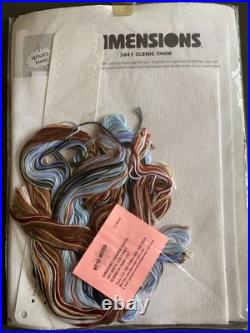 LOT7 NEW VTG CROSS STITCH KITS Dimensions Designs, Hometown, JanLynn Baby Hugs