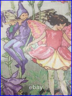 Lanarte Cross Stitch Kit Fairy Pixie with Thread Vintage Beautiful Rare #33385 Lanarte Cross Stitch Kit Fairy Pixie with Thread Vintage Beautiful Rare #33385