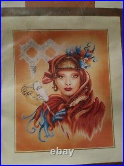 Lanarte Cultures Collection Counted Cross Stitch Kit #34830 Venetian Mask