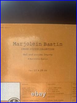 Lanarte Marjolein Bastin Cross Stitch Kit Owl And Autumn Leaves NEW