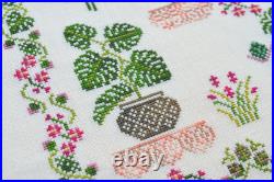 Large Cross Stitch Embroidery Kit 39.5 cm, Zweigart Cashel 28ct, Hand Dyed DIY