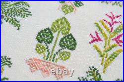 Large Cross Stitch Embroidery Kit 39.5 cm, Zweigart Cashel 28ct, Hand Dyed DIY