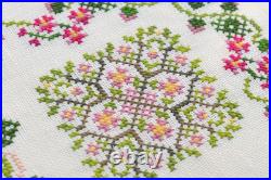 Large Cross Stitch Embroidery Kit 39.5 cm, Zweigart Cashel 28ct, Hand Dyed DIY