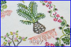 Large Cross Stitch Embroidery Kit 39.5 cm, Zweigart Cashel 28ct, Hand Dyed DIY