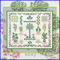 Large Cross Stitch Embroidery Kit 39.5 cm, Zweigart Cashel 28ct, Hand Dyed DIY