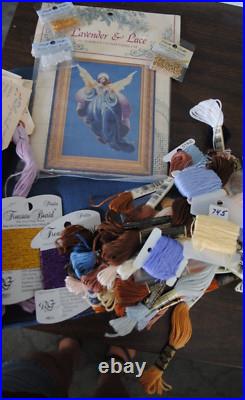 Lavender & Lace Cross Stitch LL53 Angel of The Morning Complete Kit