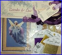 Lavender & Lace Cross Stitch LL53 Angel of The Morning kit Needlepaints included
