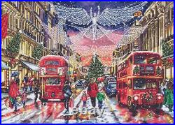 LetiStitch Counted Cross Stitch Kit Regent Street/Range Cities L8022