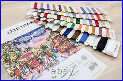 LetiStitch Counted Cross Stitch Kit Regent Street/Range Cities L8022