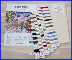 LetiStitch Counted Cross Stitch Kit Regent Street/Range Cities L8022