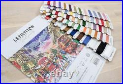 LetiStitch Counted Cross Stitch Kit Regent Street/Range Cities L8022